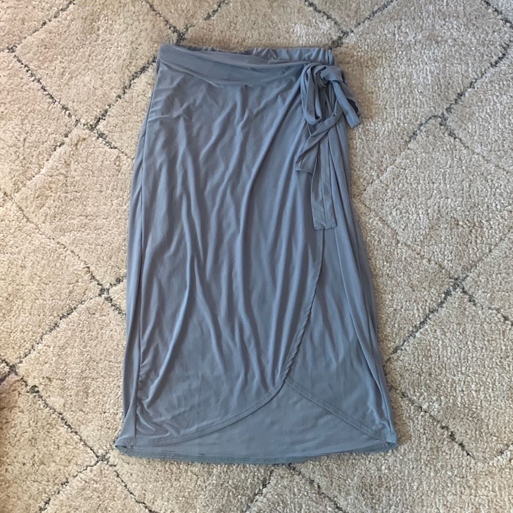 BLUE LONG SKIRT